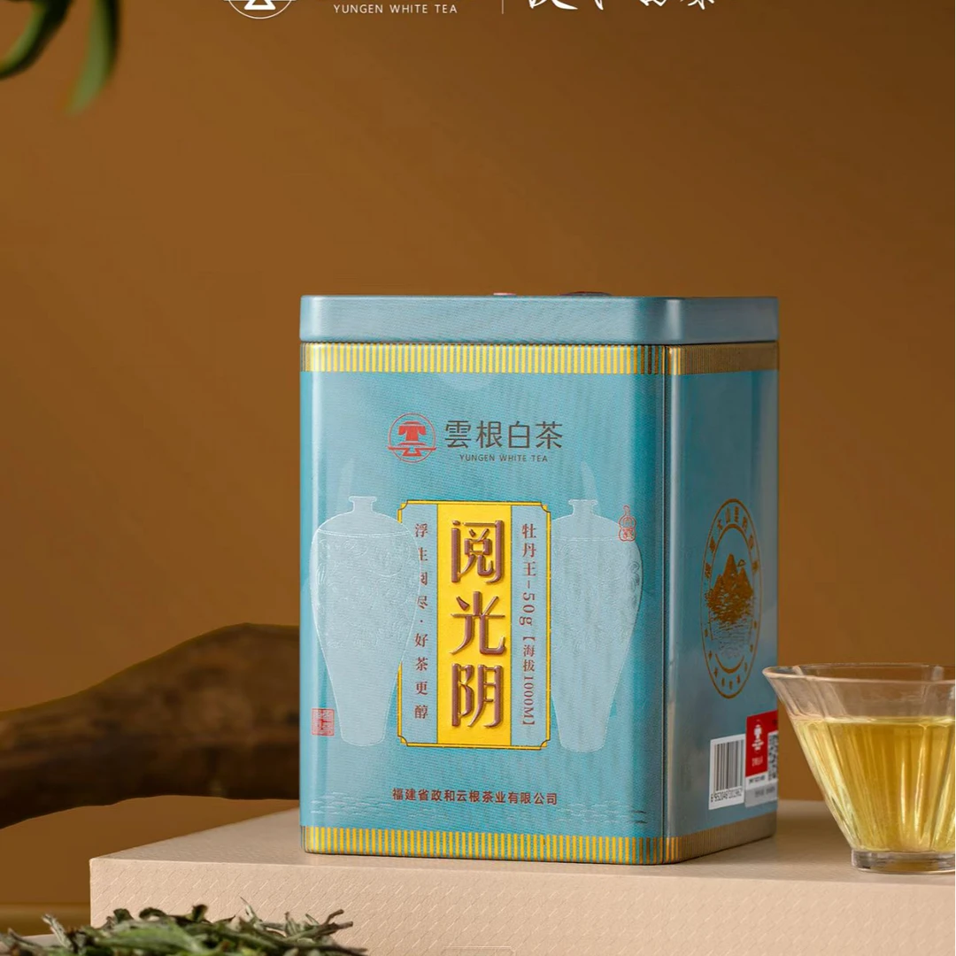 懂茶帝-云根2025年高山牡丹王政和白茶50g