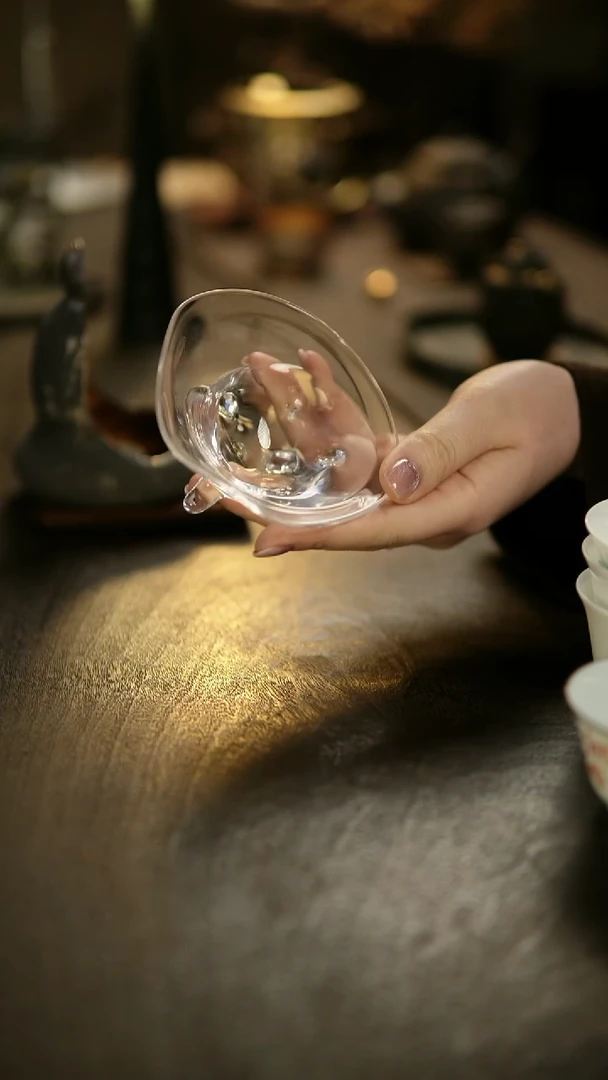 阿眠    手工玻璃托盘