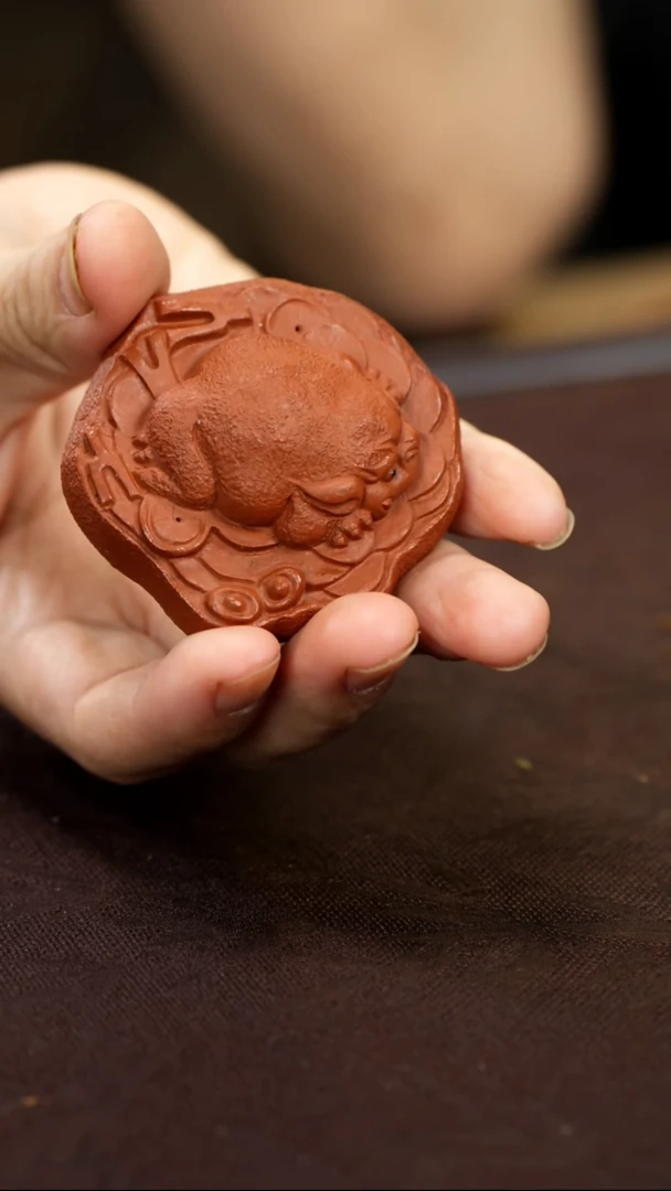紫砂茶宠紫砂金蟾