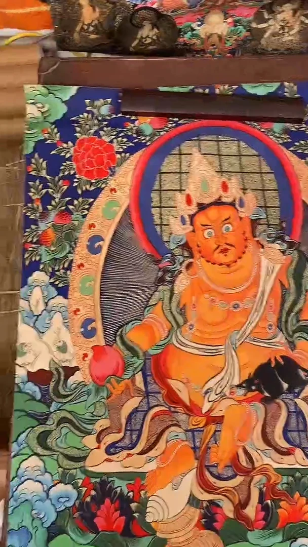 装裱画精美唐卡tk16056