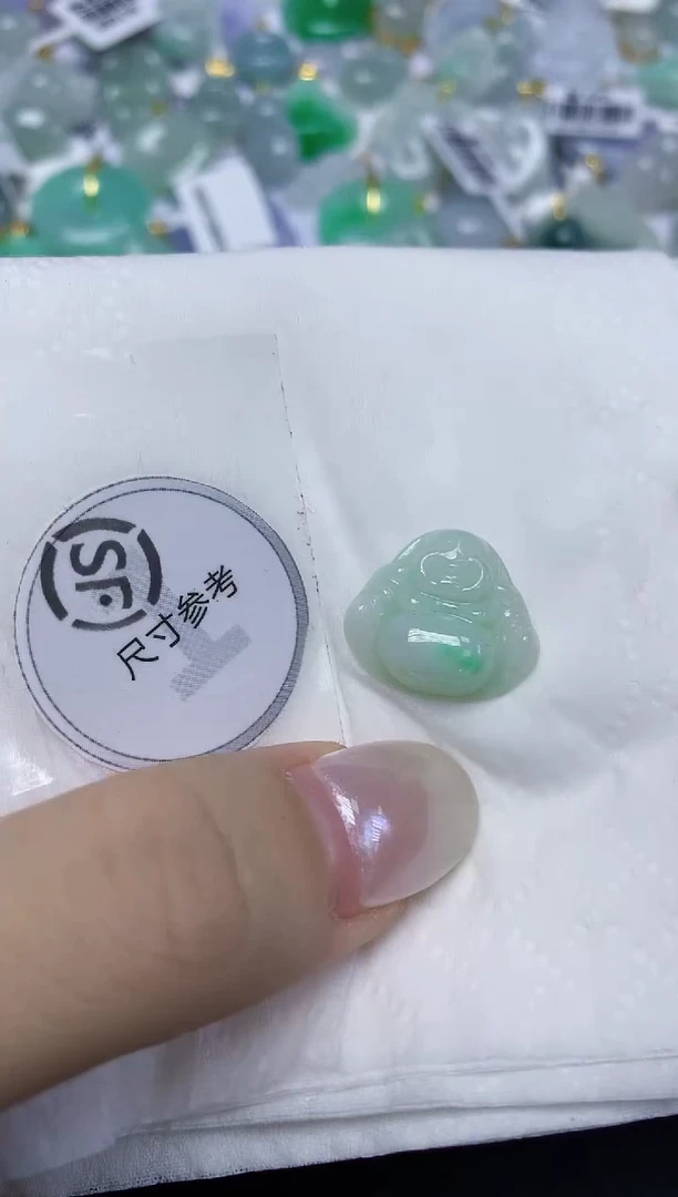 翡翠未镶嵌颈饰天然缅甸翡翠A货9元证书费自理