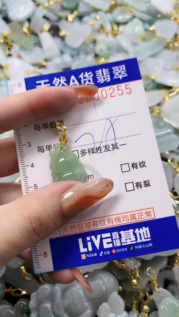 颈饰未镶嵌翡翠天然A货翡翠