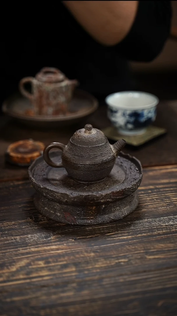 全手工制作 南蛮正把壶  100cc