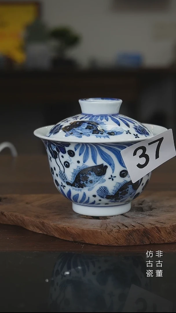 景德镇手工手绘陶瓷微瑕