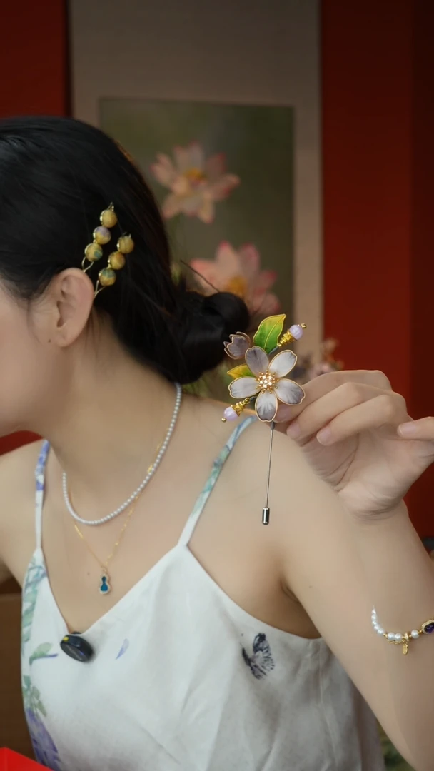 刺绣纯手工非遗国风饰品