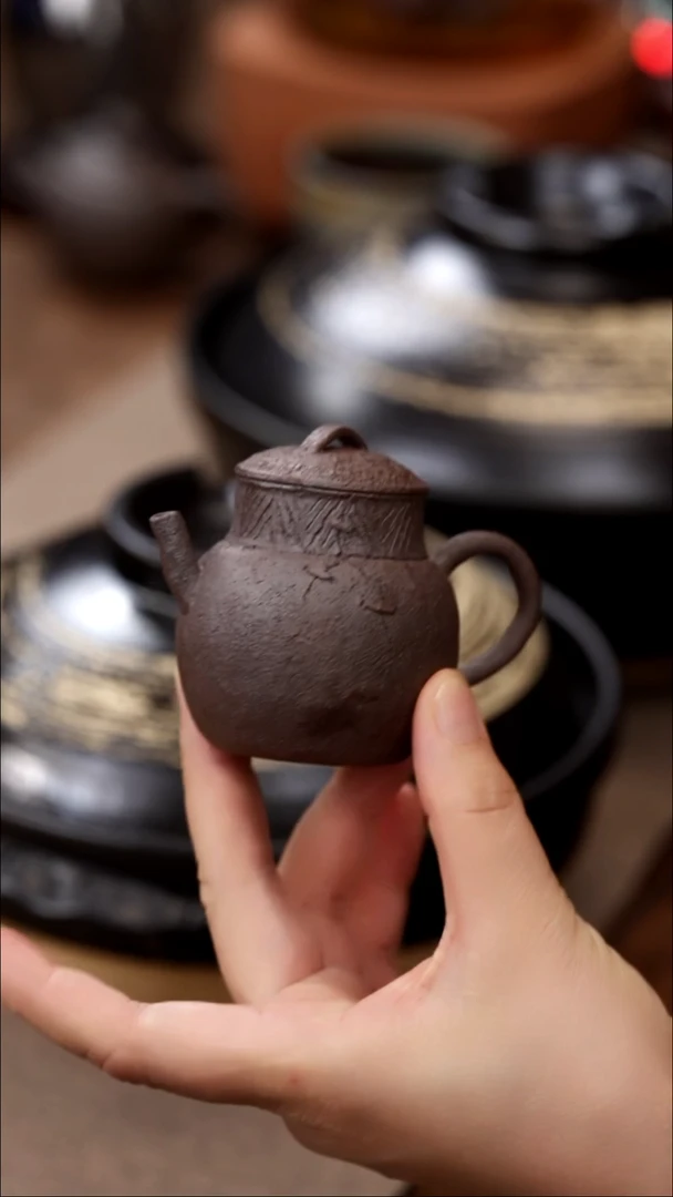 茶壶紫砂小焗钉