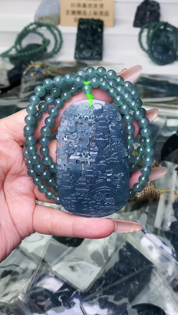 颈饰未镶嵌翡翠1