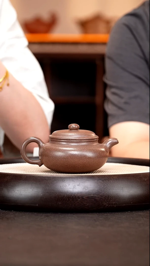 茶壶紫砂JMJ35仿古 明朝土 170cc