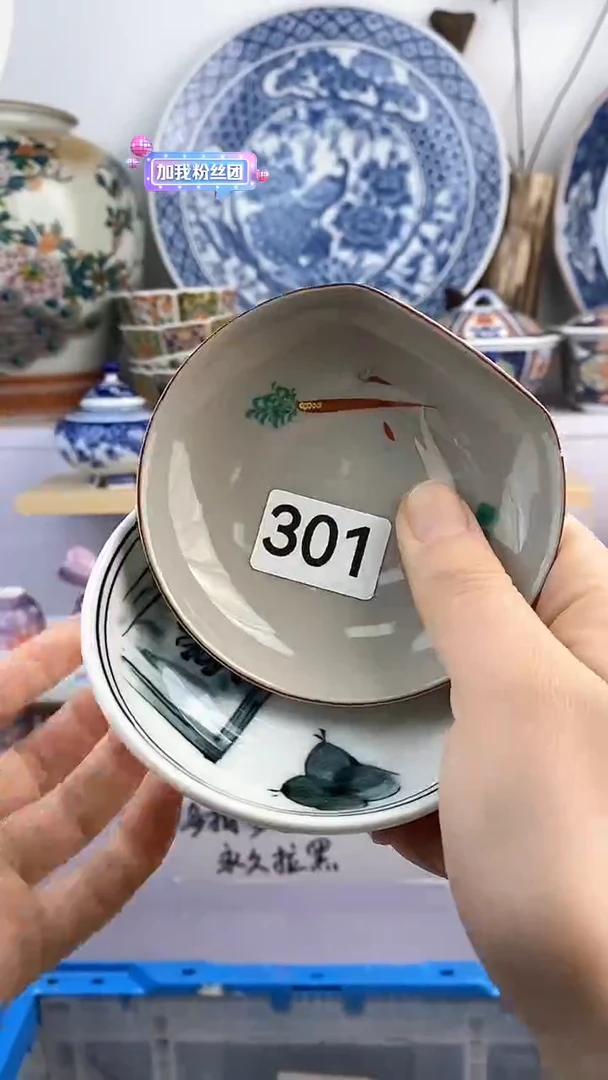 【闪购商品】瓷片301满38元包邮默认微瑕谨慎参拍