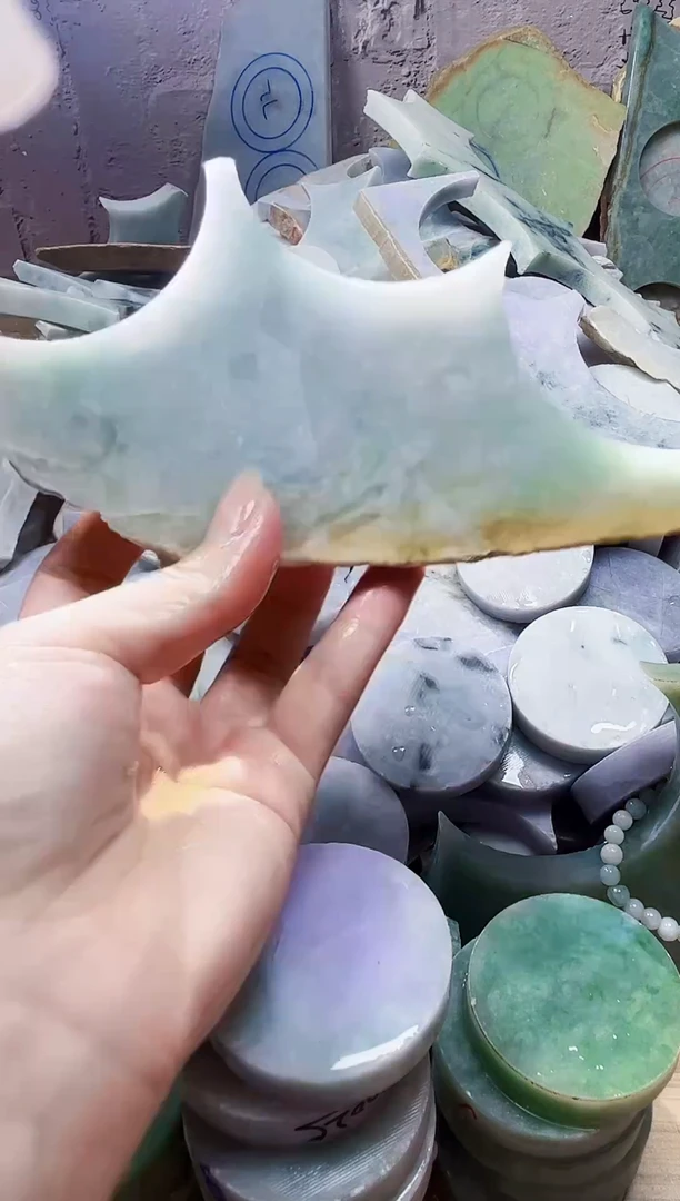 颈饰未镶嵌翡翠天然翡翠A货688