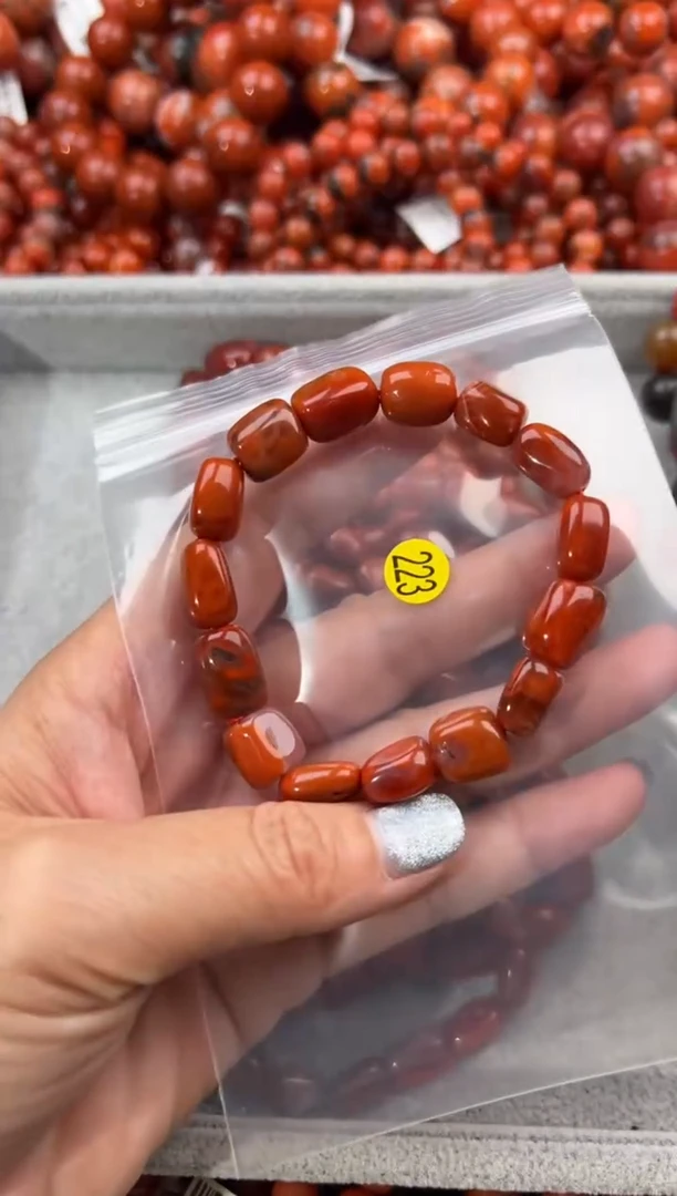 未镶嵌手串南红玛瑙9+