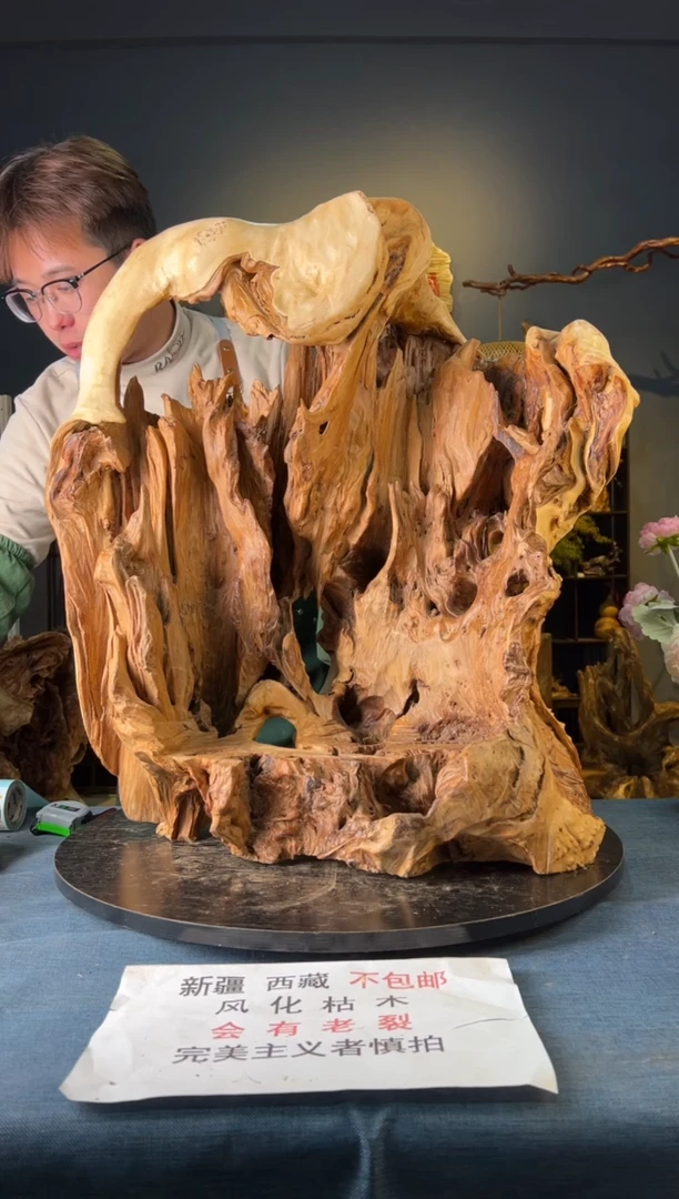 【闪购商品】木【卢师傅根艺作品(不包含人物摆件）】