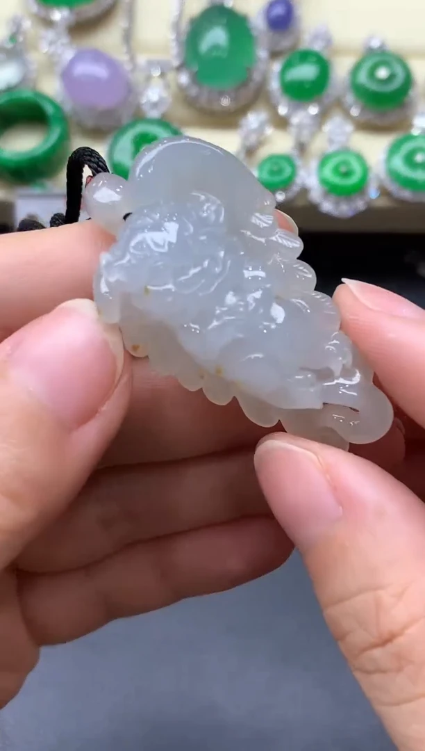 颈饰未镶嵌翡翠113-中国好珍宝