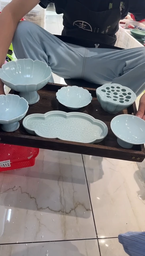 瓷片微瑕商品，介意勿拍-托盘3-5天发货