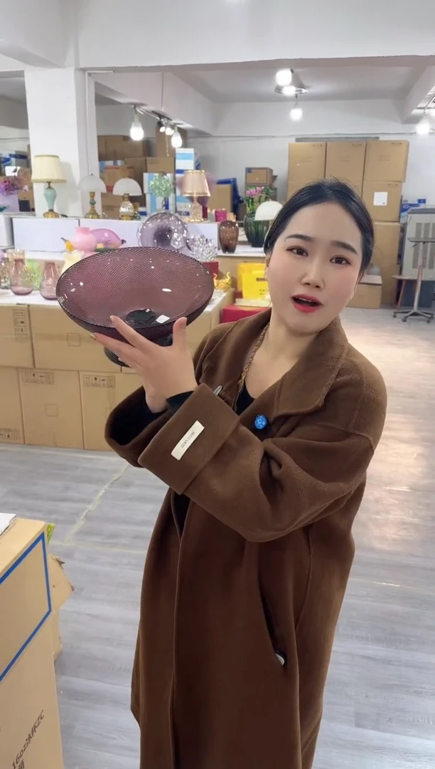 【闪购商品】无铅玻璃玖月花器E-品15