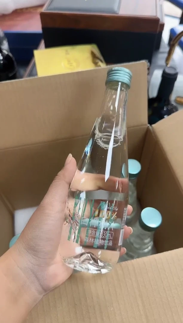 白桦树汁玻璃瓶共12瓶