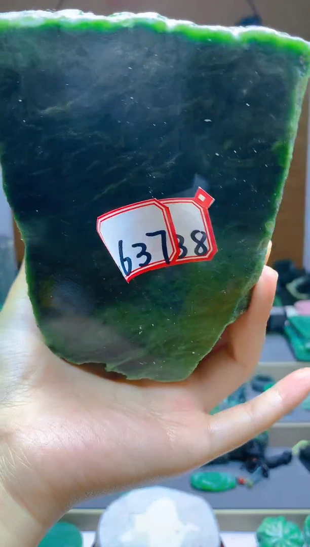 【闪购商品】和田玉（碧玉）珠宝半成品未镶嵌1