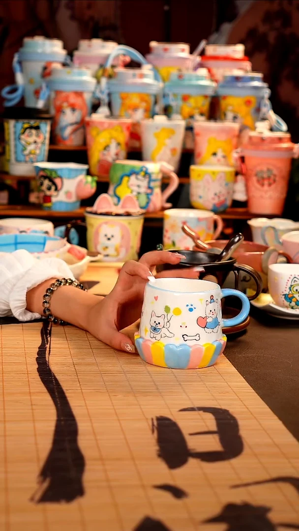 瓷韵手作景德镇全手工杯杯