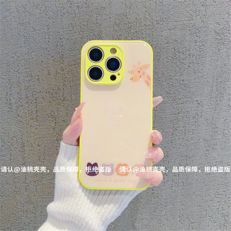肤感玻璃壳适用苹果16iphone/华为荣耀/OPPO/VIVO/小米手机壳爆款