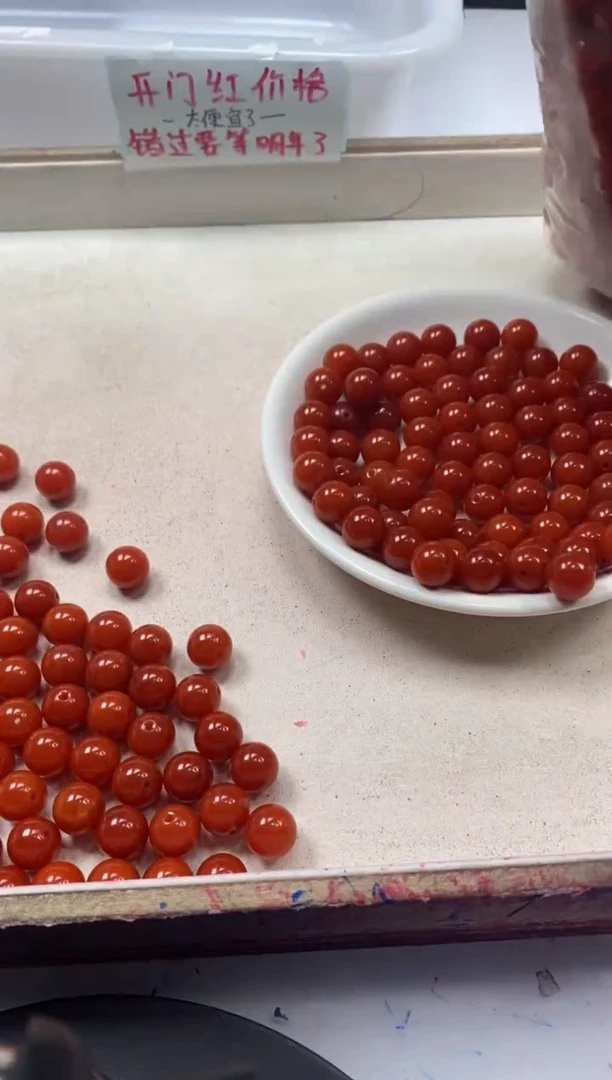 【闪购商品】南红玛瑙颈饰未镶嵌w2186满肉南红10mm*20颗