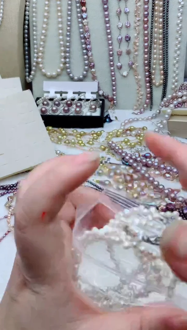 颈饰未镶嵌淡水珍珠多样性发其一【非无瑕】