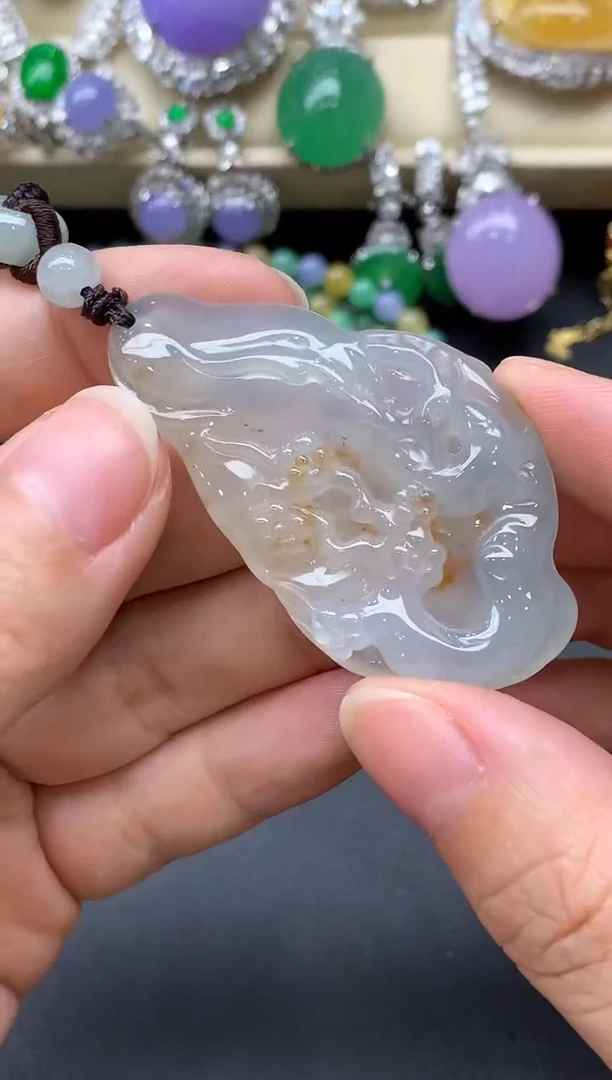 翡翠未镶嵌颈饰158-中国好珍宝