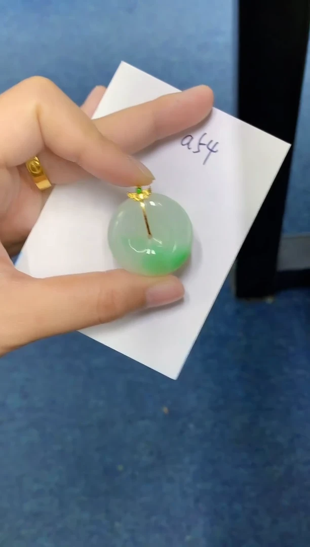 【闪购商品】翡翠颈饰18K金镶嵌000000000