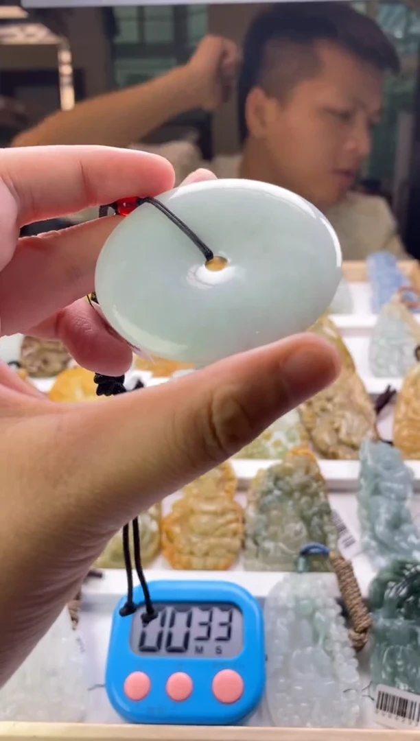 翡翠未镶嵌吊坠(不含链)天然翡翠