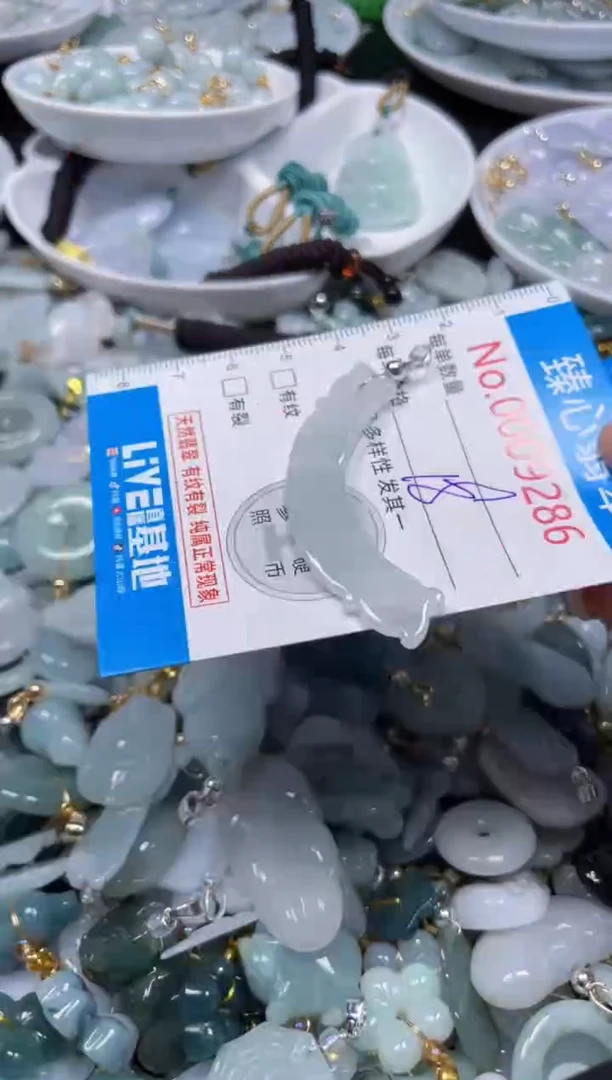 吊坠(不含链)未镶嵌翡翠9286