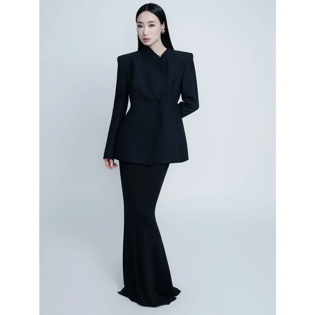 蓝蒂蔻ARMOUR【权力面具】西装外套A178