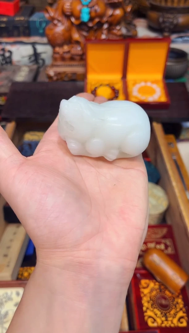 和田玉未镶嵌挂件3瑞哥专属高端精品26