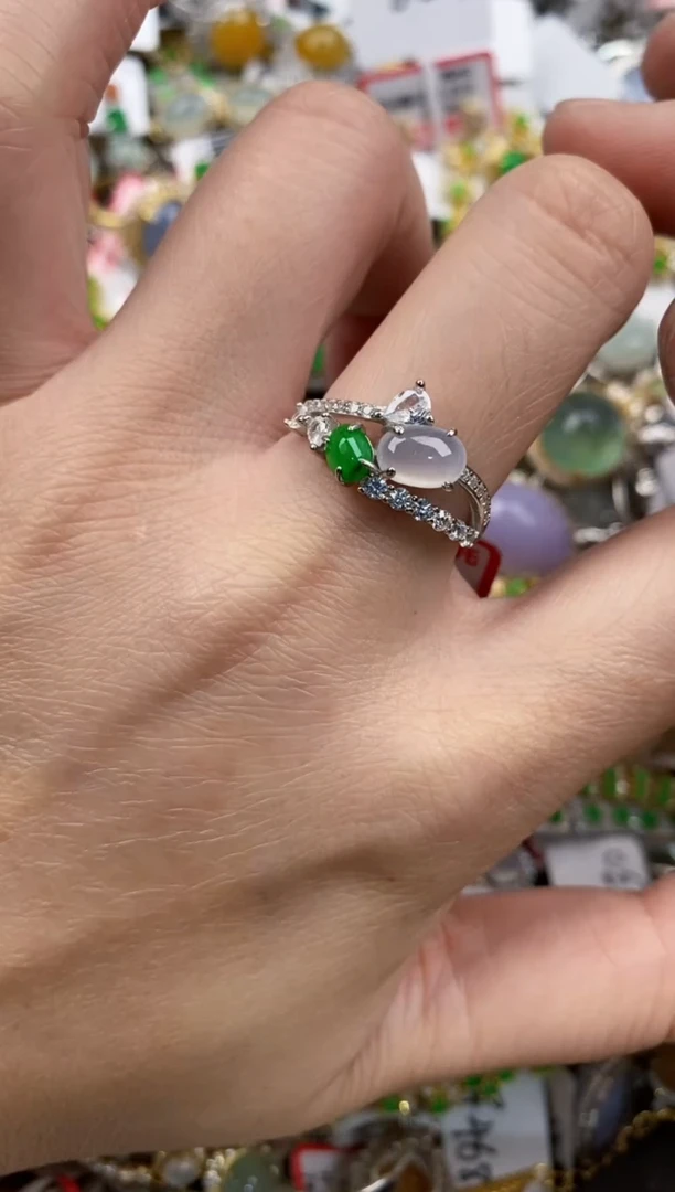 银S925镶嵌戒指翡翠11-11-11----6