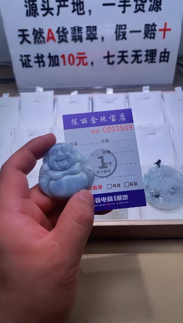 【闪购商品】翡翠颈饰未镶嵌v天赐翡翠3号铺闪购商品20250119