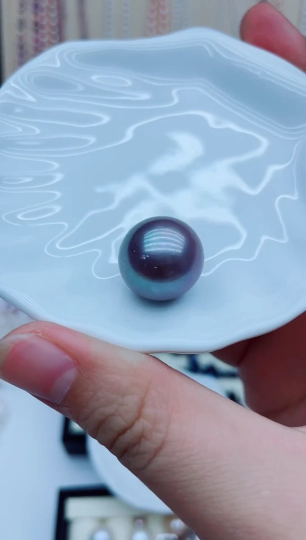 淡水珍珠未镶嵌项链裸发