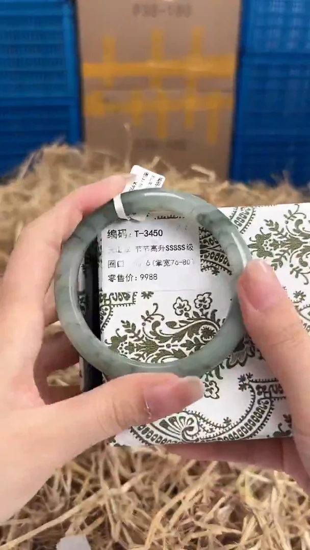 未镶嵌手镯石英质玉T-3450