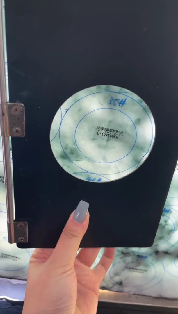 未镶嵌手镯定制翡翠清*定制手镯DZS/XCZB2【飘花】