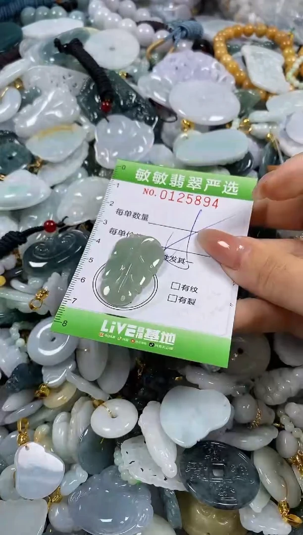 【闪购商品】翡翠颈饰未镶嵌闪购0125894