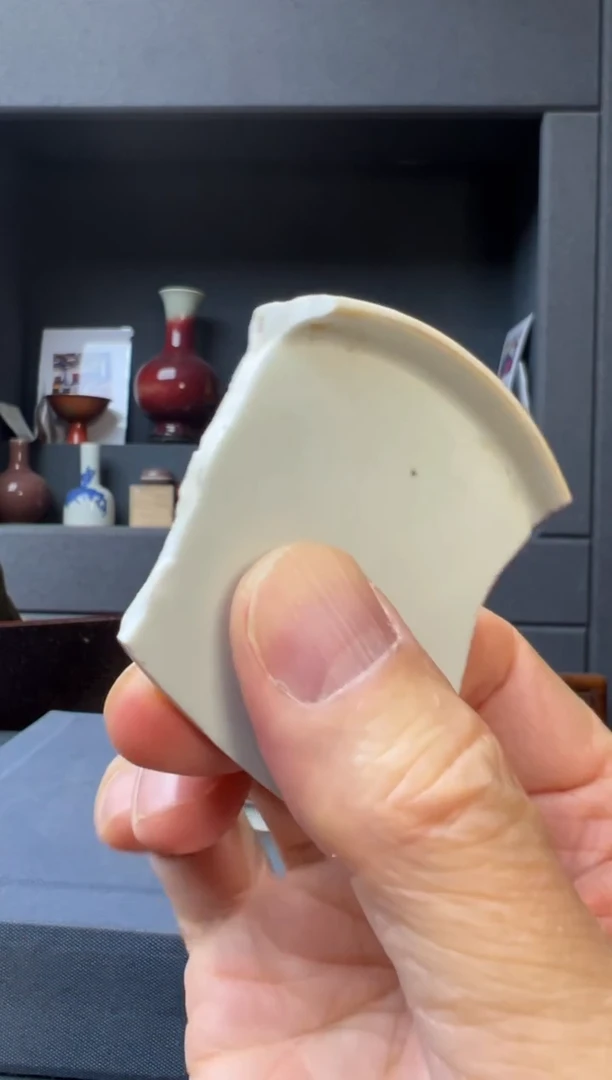 【闪购商品】瓷片白釉手工陶瓷瓷片