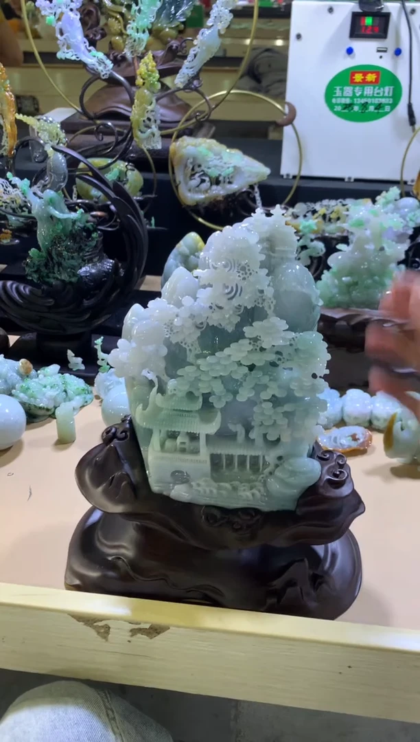 未镶嵌摆件翡翠用****3翡翠摆件