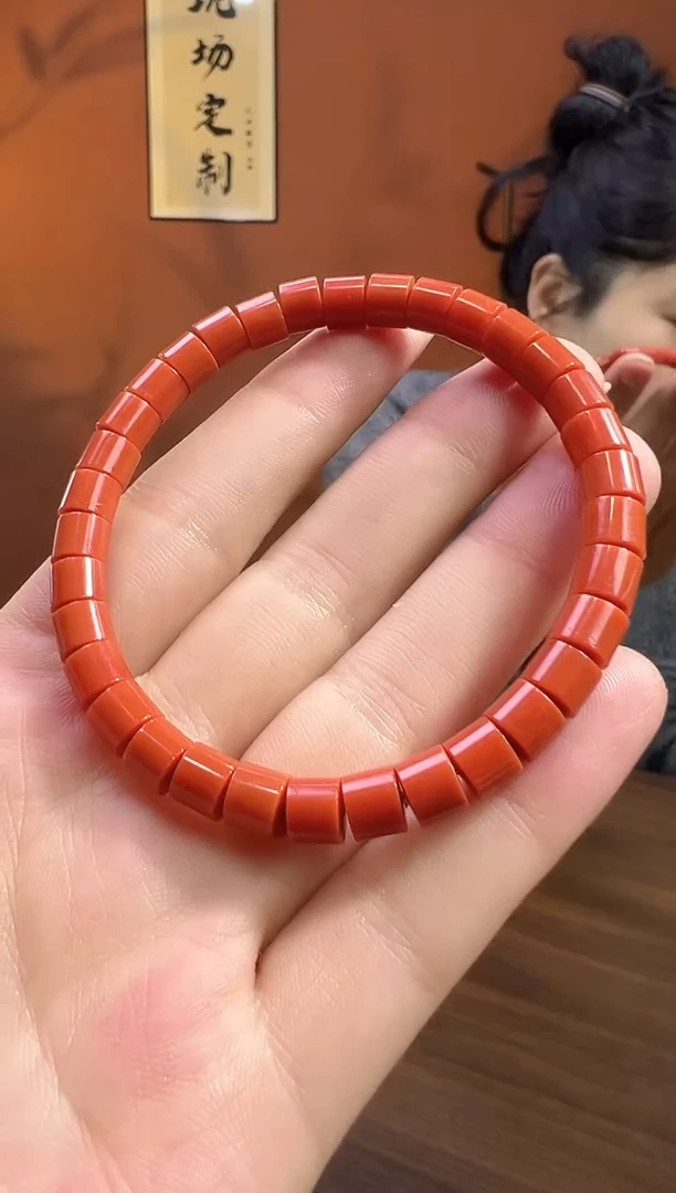 未镶嵌手串南红玛瑙6.5mm