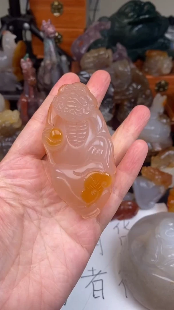玛瑙/玉髓颈饰未镶嵌禾**味AA
