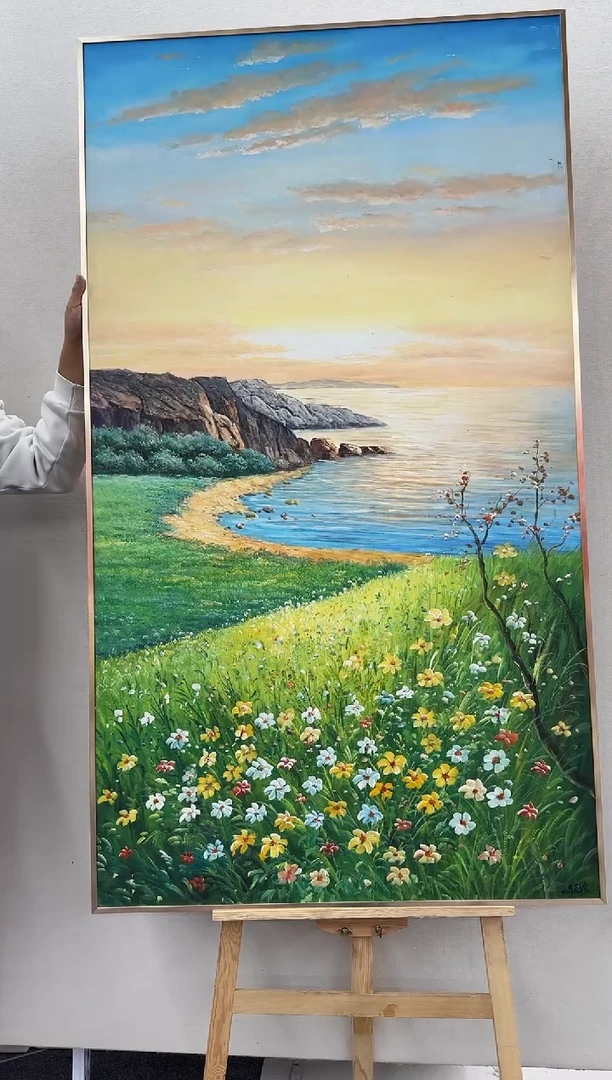 国画王东圃-油画山水作品
