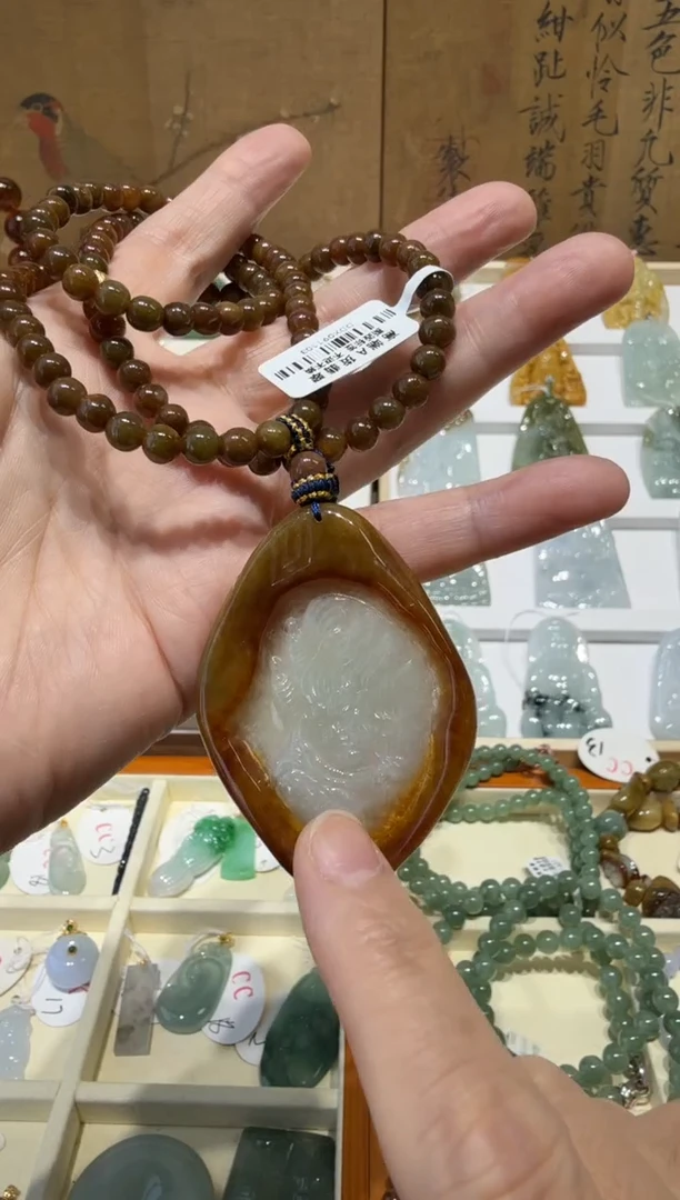 未镶嵌挂件翡翠A货翡翠多样性孤品一套