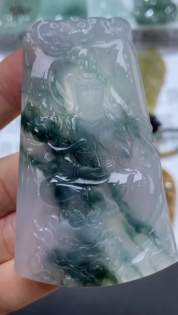 未镶嵌挂件翡翠木*.372466  多人