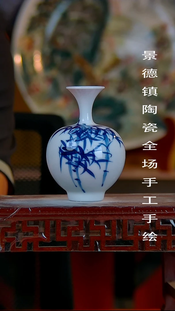 摆件景德镇陶瓷 全场手工手绘