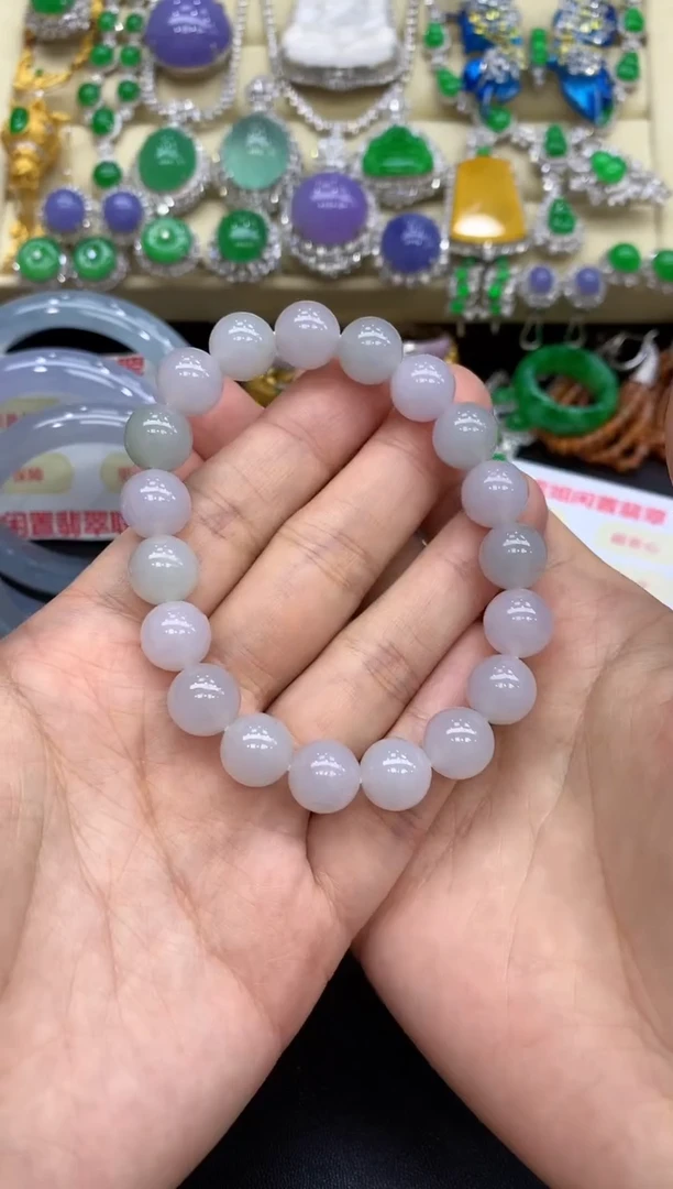 未镶嵌手串翡翠124-中国好珍宝