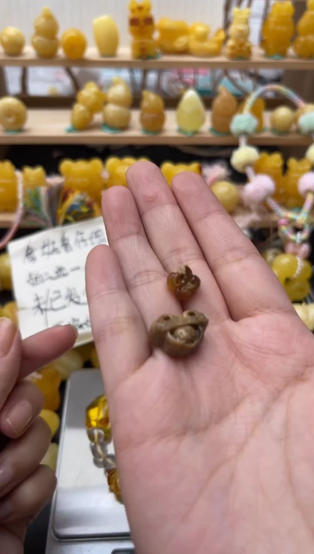 琥珀未镶嵌珠宝奇石049琥珀蜜蜡微瑕