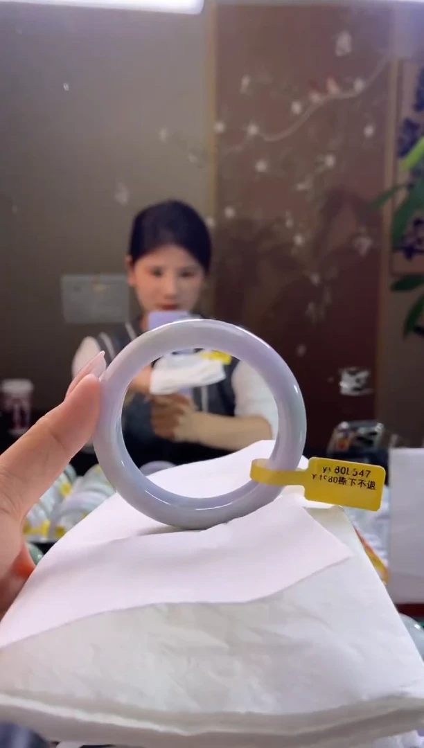 未镶嵌手镯翡翠圈口x54-55