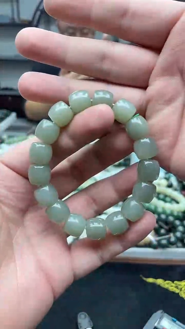 未镶嵌手串和田玉新疆且末迪克兰13