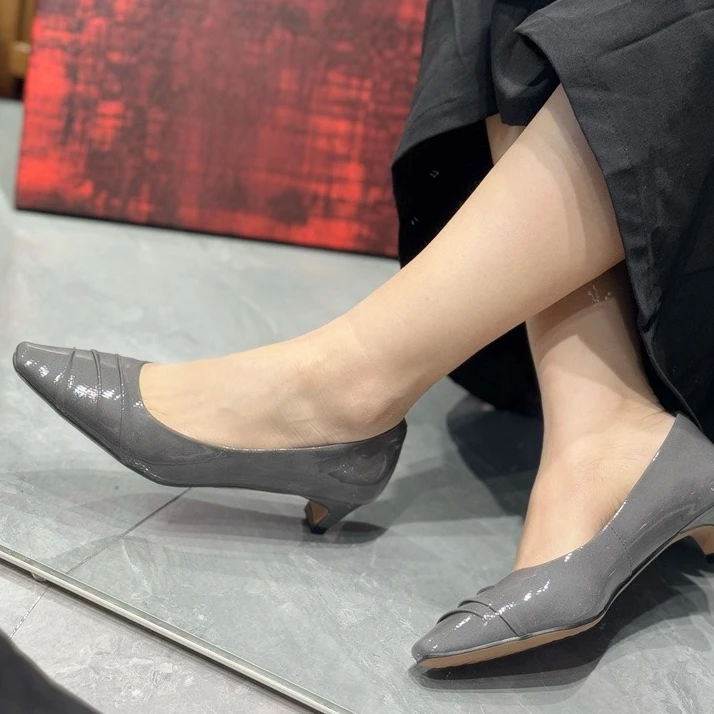 新款牛皮单鞋001239